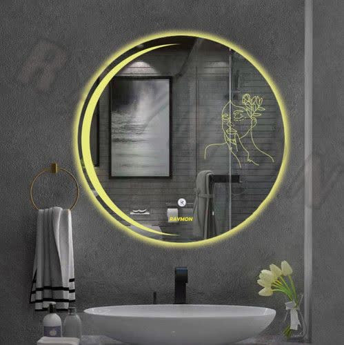 آینه بک لایت گرد کد ۴۱۰