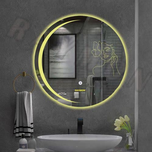 آینه بک لایت گرد کد ۴۱۱